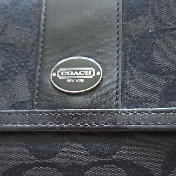 Coach Black Wallet - Picture 2 of 5